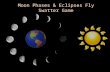 Moon Phases & Eclipses Fly Swatter Game. Waxing Crescent Moon 1 A G H ED BC F I.