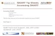 This tip sheet focuses on the elements required to access SMART. Total Pages: 5 Accessing SMART Logging In Agency/Facility/Program Access Logging Out IGSR.