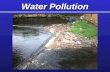 Water Pollution. Water, Air, Land …. The solution to pollution is dilution….?