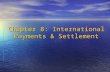 Chapter 8: International Payments & Settlement. 1. Introduction (1) Definition for international payments & settlements Definition for international payments.
