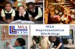 1 MSA Representative Workshop. MSA Representative Workshop Assuring Middle States Quality January 29, 2015 Columbia Union.
