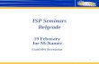 1 ISP Seminars Belgrade 19 February Joe McNamee EuroISPA Secretariat.