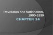 Revolution and Nationalism, 1900-1939. Section 1  Revolutions in Russia.