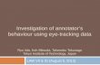 Investigation of annotator’s behaviour using eye-tracking data Ryu Iida, Koh Mitsuda, Takenobu Tokunaga Tokyo Institute of Technology, Japan LAW VII &