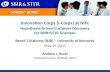 Innovation Corps (I-Corps) at NIH: Hypothesis-Driven Customer Discovery for SBIR/STTR Grantees Bench 2 Business (B2B) – University of Kentucky May 19,