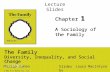 The Family Diversity, Inequality, and Social Change 1st Edition The Family Diversity, Inequality, and Social Change 1st Edition Chapter Lecture Slides.