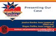 Presenting Our Case Jessica Harder, Iowa League of Cities and Megan Peiffer, Iowa League of Cities Handouts and presentation are available online at .