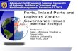 Advanced Port Economics Seminar, University of Antwerp, Institute of Transport and Maritime Management, December 17 2012 Ports, Inland Ports and Logistics.
