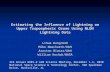 Estimating the Influence of Lightning on Upper Tropospheric Ozone Using NLDN Lightning Data Lihua Wang/UAH Mike Newchurch/UAH Arastoo Biazar/UAH William.