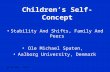 16-06-2007 - NISCAR Children’s Self-Concept Stability And Shifts, Family And Peers Ole Michael Spaten, Aalborg University, Denmark.