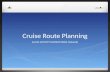 Cruise Route Planning ArcGIS ACTIVITY INSTRUCTIONS (Tutorial)