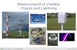 Atmospheric InstrumentationM. D. Eastin Measurement of Visibility Clouds and Lightning.