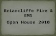 Open House 2010. Fire Safety Info. Smoke Detectors Escape Planning Fire Extinguishers Cooking Safety Senior Fire Safety.