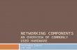 NETWORKING COMPONENTS AN OVERVIEW OF COMMONLY USED HARDWARE Christopher Johnson LTEC 4550.