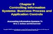 1 Chapter 9 Controlling Information Systems: Business Process and Application Controls Accounting Information Systems 7e Ulric J. Gelinas and Richard Dull.