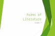 Forms of Literature Grade 7. Nonfiction  Factual writing that is designed to explain, argue, describe, or instruct.