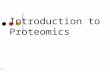 Introduction to Proteomics 1. What is Proteomics? Proteomics - A newly emerging field of life science research that uses High Throughput (HT) technologies.