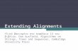 Extending Alignments Υλικό βασισμένο στο κεφάλαιο 13 του βιβλίου: Dan Gusfield, Algorithms on Strings, Trees and Sequences, Cambridge University