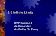 1.5 Infinite Limits IB/AP Calculus I Ms. Hernandez Modified by Dr. Finney.