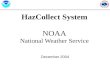 HazCollect System NOAA National Weather Service December 2004.
