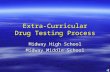 Extra-Curricular Drug Testing Process Midway High School Midway Middle School.