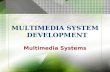 MULTIMEDIA SYSTEM DEVELOPMENT Multimedia Systems.