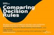 Comparing Decision Rules Decision accuracy of different decision rules combining multiple measures in a higher educational context Iris Yocarini, Samantha.