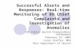Successful Alerts and Responses: Real-time Monitoring of ED Chief Complaints and Investigation of Anomalies CDC Public Health Preparedness Conference February.