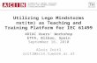 AUTOMATION & CONTROL INSTITUTE INSTITUT FÜR AUTOMATISIERUNGS- & REGELUNGSTECHNIK Utilizing Lego Mindstorms nxt(tm) as Teaching and Training Platform for.