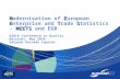 MEE TSMEETS Modernisation of European Enterprise and Trade Statistics - MEETS and EGR Q2010 Conference in Quality Helsinki, May 2010 Eduardo Barredo Capelot.