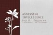 Unit 11 – Testing and Individual Differences ASSESSING INTELLIGENCE.