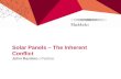 Solar Panels – The Inherent Conflict John Rantino | Partner.