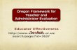 Http:// Oregon Framework for Teacher and Administrator Evaluation and Support Systems Educator Effectiveness Toolkit.