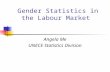 Gender Statistics in the Labour Market Angela Me UNECE Statistics Division.