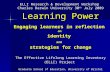 Learning Power Engaging learners in reflection onidentityand strategies for change The Effective Lifelong Learning Inventory (ELLI) Project Graduate School.
