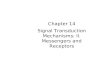 Chapter 14 Signal Transduction Mechanisms: II. Messengers and Receptors.