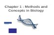 Chapter 1 : Methods and Concepts in Biology Using a Microscope How to use microscope.