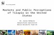 Markets and Public Perceptions of Tilapia in the United States Dr. Aaron McNevin Aquaculture Specialist World Wildlife Fund-US.