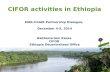 CIFOR activities in Ethiopia EIAR-CGIAR Partnership Dialogue, December 4-5, 2014 Habtemariam Kassa CIFOR Ethiopia Decentralized Office.