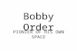 Bobby Order PIONIER OF HIS OWN SPACE. Bobby Order, an ordinary boy in an ordinary city. Based on five true stories. From his place of birth Ginneken,