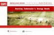 Meeting Indonesia’s Energy Needs. Geothermal Development in Indonesia: Challenges and Opportunities for Scaling-Up the World ‘s Largest Reserves Migara.