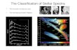 The Classification of Stellar Spectra The Formation of Spectral Lines The Hertzsprung-Russell Diagram.