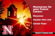 Resources for your Future Career: Resumes Husker Hire Link Career Fairs.
