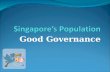 Good Governance. Population Pyramid Singapore’s Population Policy From rapid-growth baby-boom figures during the 1950s and the 1960s to the … 1966.