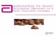 Understanding the Sensory Attributes Important to a Dark Chocolate Consumer.
