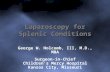 Laparoscopy for Splenic Conditions George W. Holcomb, III, M.D., MBA Surgeon-in-Chief Children’s Mercy Hospital Kansas City, Missouri.
