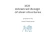 1C8 Advanced design of steel structures prepared by Josef Machacek.