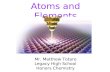 Atoms and Elements Mr. Matthew Totaro Legacy High School Honors Chemistry.