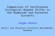 Comparison of Synchronous Ecological Regime Shifts in the Humboldt and Kuroshio Currents Jürgen Alheit Baltic Sea Research Institute Warnemünde, Germany.