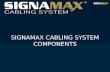 SIGNAMAX CABLING SYSTEM COMPONENTS. TRANSMISSION MEDIA Twisted Pair.